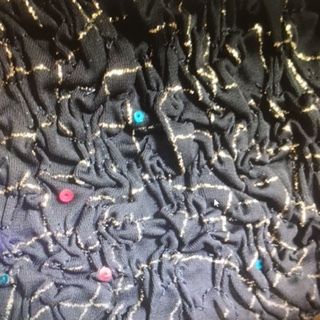 Black Sequin Designer Joseph Ribkoff Jacket 10/12