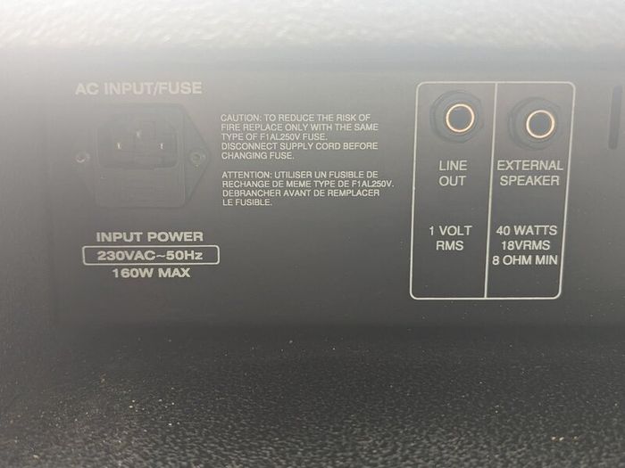 Harley Benton HB 80b Mosfet Bass Amp