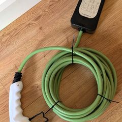 Electric Vehicle Charging Cable 10m Type 2 Socket 10A 2.3kW Mode 2