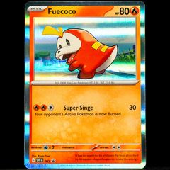 Fuecoco SVP 002 Holo Rare Black Star Promo Rare Pokemon Card