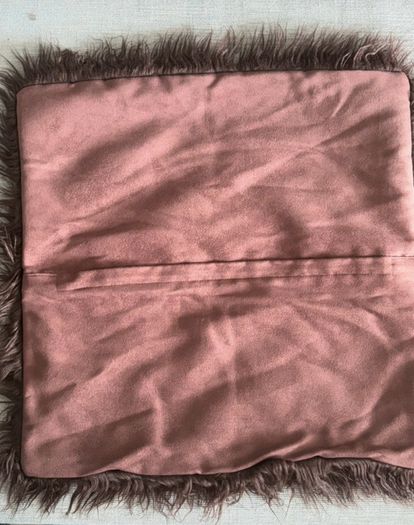 Faux fur cushion covers