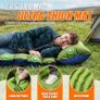 Camping Sleeping Pad, Ultralight Inflatable Camping Mat with Pillow Built-in Foot Pump Portable Inflatable Sleeping Pads Compact for Outdoor Camping, Backpacking, Hiking, Tents Image 2