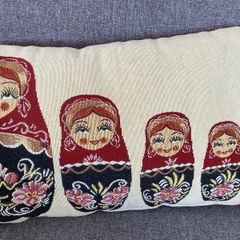 Russian doll cushion
