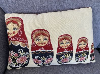 Russian doll cushion