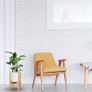 NEW SALE | Indoor Plant Stands with Planter Pot Tray, Adjustable Size Fits 8.5 9 10 11 to 12 Inch Pots, Wood Planter Rack, Mid Century Modern Display Rack Rustic Decor Image 5