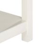 Extendable Coffee Table White 90x(45-90)x45 cm Solid Mango Wood Image 7