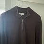 Arne Quarter-Zip Jumper (Dark Grey) Image 3