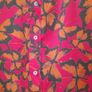 ladies  button print top Image 2