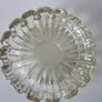 Vintage Clear  Round Fluted Glass Ashtray/Bowl   6.25 Inch Image 4