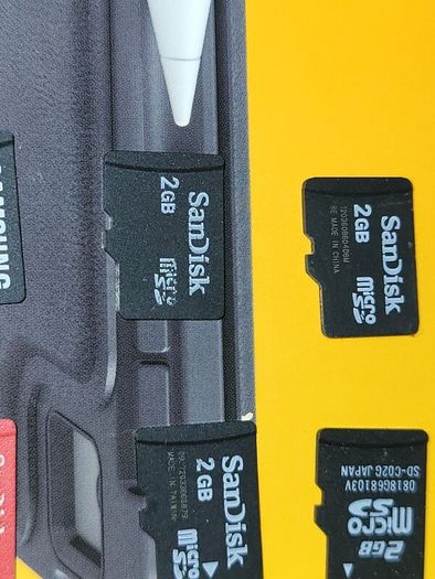 15 various micro sd cards