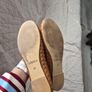 Carvela tan.leather weaved flats Image 3