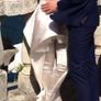 Stunning unique wedding dress size 10. Image 3