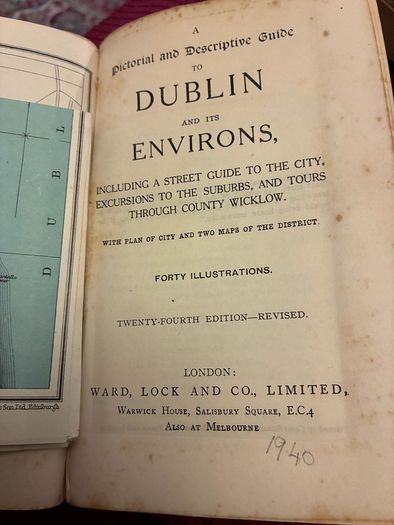 Ward Lock & CO's Dublin( Dun Laoghaire, Bray, Boyne Valley)