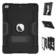 For Apple iPad 8th/7th (2020/2019) 10.2 inch Hard Case Survivor with Stand - Black