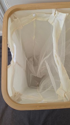 Large 3 Section Laundry Hamper - New/Unused