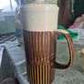 Vintage Retro Mid Century Ulster studio pottery Coffee pot Image 3