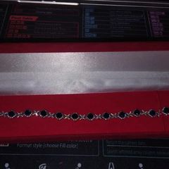 Dark Blue gem bracelet