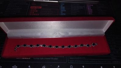 Dark Blue gem bracelet