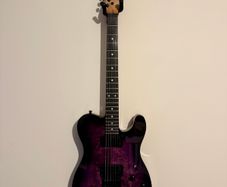 Schecter PT Standard Purple Burst Burl
