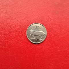 1990 Irish 5p