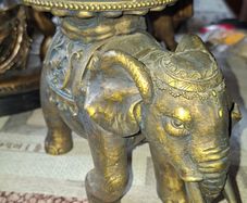 Beautiful Large Enough Elephant Candle Holder Postage Available or Collection
