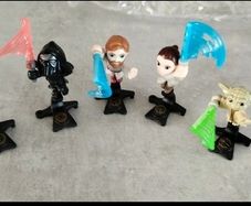 5 Star wars figure from kinder eggs all different model. All for 1 euro
