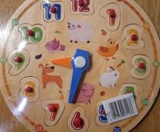 Playtive Telling The Time Puzzle