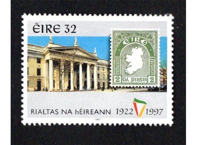 1997 Ireland 75th Anniversary of the State (32p GPO) Commemorative Stamps Mint Never Hinged (MNH)