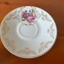 Vintage Porcelain Cup & Saucer Gold Decoration Image 3