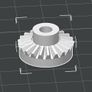 Bmw e39 headlight adjusters 3d Print Image 4