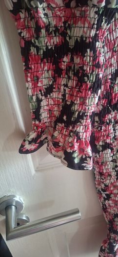 Coast V- Neck Floral Dress.