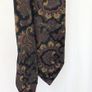 Christian Dior Tie Paris Paisley Silk Mens Vintage Designer Necktie Italy Image 3
