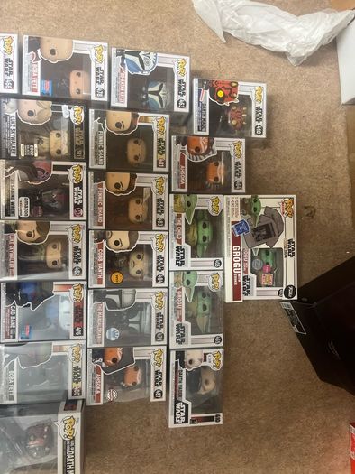 Huge funko pop collection