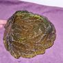 Vintage Indiana Glass Candy Dish Loganberry Berries & Leaves Triangular Green Image 7