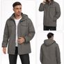 Brand New Xnova Men's Winter Parka Jacket Warm Fleece Lined Cargo Coat Image 4