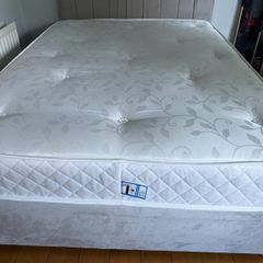 Small double bed with mattress