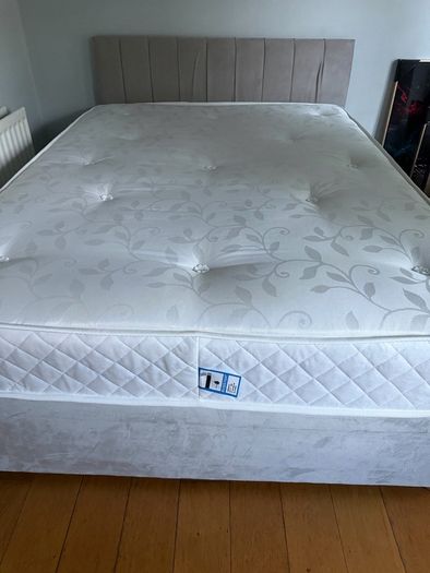 Small double bed with mattress