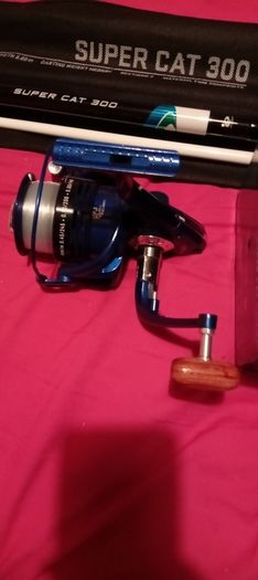 kamasaki big spinning rod combo plus savage gear lures