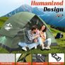 Camping Tent 2 3 Man Dome Tents  Waterproof and Windproof Lightweight Easy Setup, Large Double Layer Tents with Removable Outer Tarp, Portable Outdoor Tent for Outdoor Hiking Backpacking Image 3