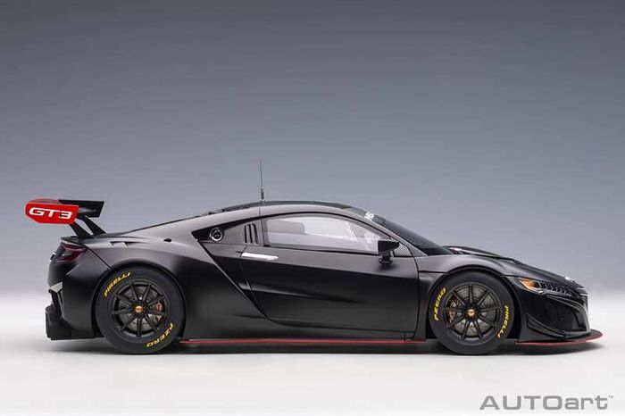 Honda Nsx Gt3 Matt Black - Autoart - 1/18 - New In Box