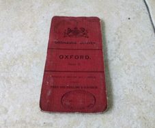 Antique Ordnance Survey Map of Oxford