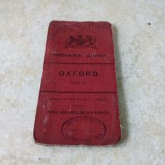 Antique Ordnance Survey Map of Oxford