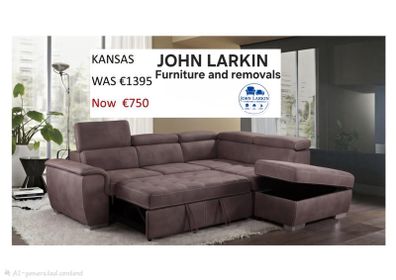Brand new pull out corner sofa bed, SALE