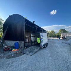 Farm, Shed, painting