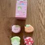 fruit shape sticky notes x4 Image 2