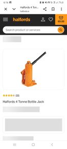 4 Ton Bottle Jack New