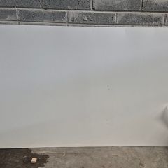3 x Used hardboard white 2440 x 1220mm x 4mm