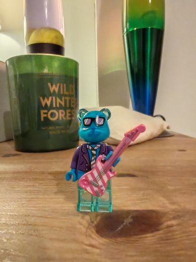 New LEGO Blue-Beary Guitarist Vidiyo Minifigure Candy Castle set 43111 vid022