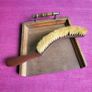 Vintage Crumb Tray & Brush Image 2