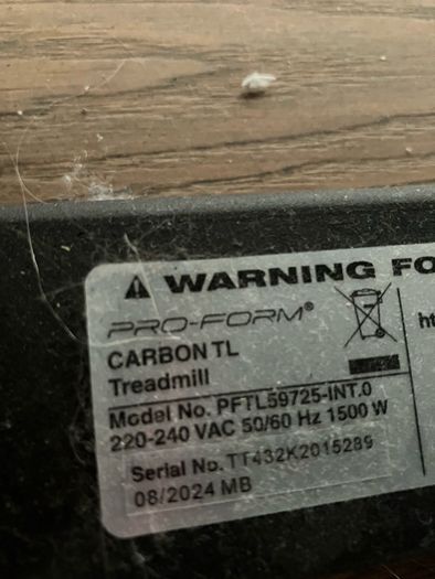 proform treadmill